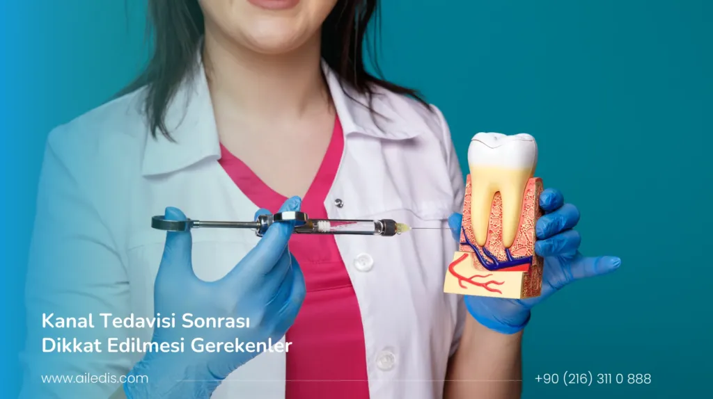 kanal tedavisi sonrası