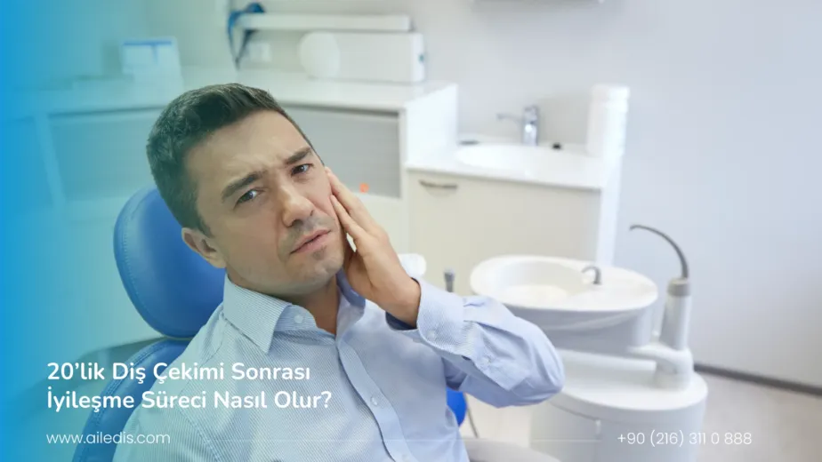 20'lik diş çekimi sonrası