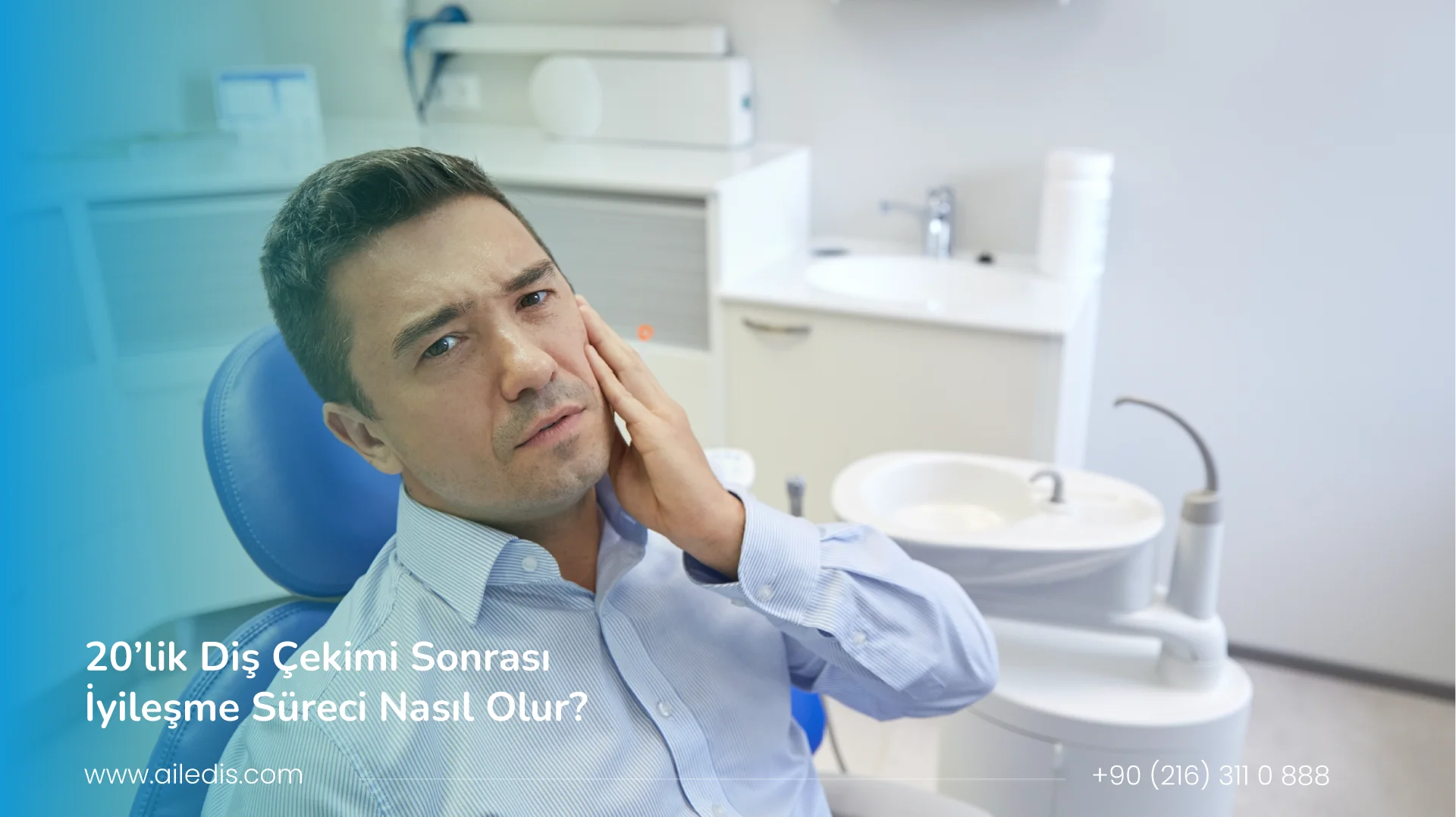 20'lik diş çekimi sonrası