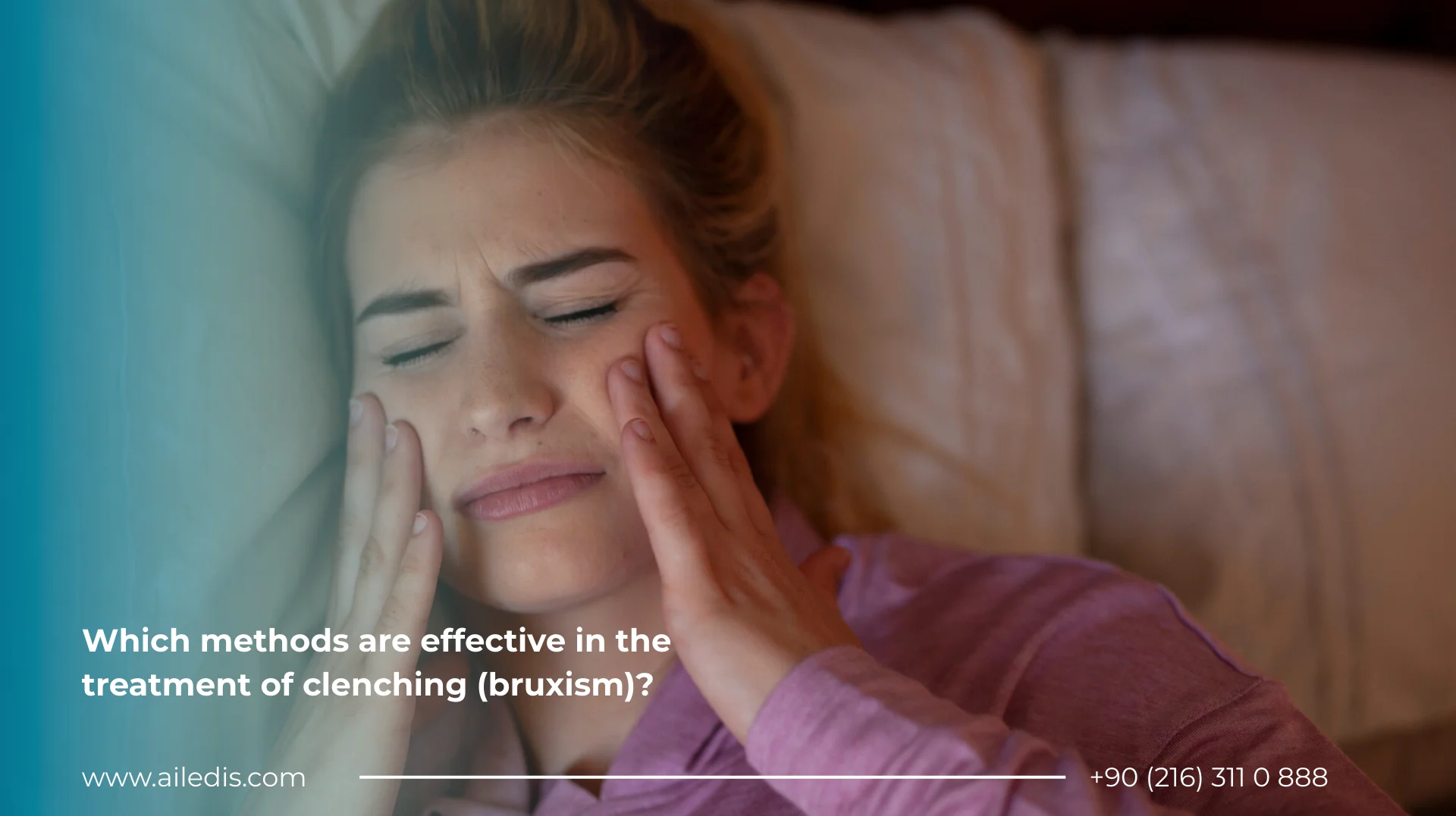 Which methods are effective in the treatment of clenching (bruxism)?