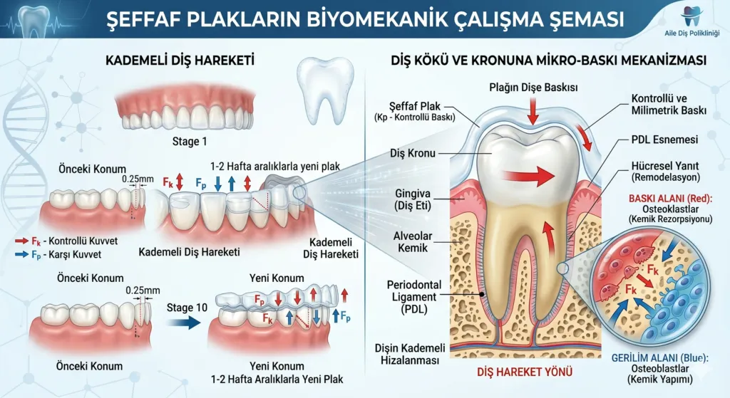 Şeffaf Plak Tedavisi Nedir, Kimler İçin Uygundur? 1 şeffaf plak dişleri nasıl düzeltir